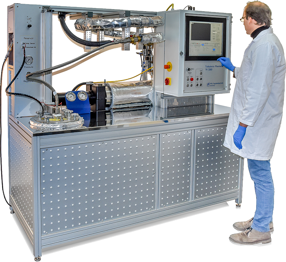 Исследовательский стенд  Turbulence Rheometer